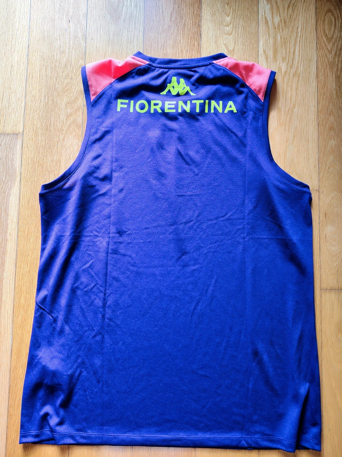 Camisa de treino original Kappa Fiorentina Kombat Pro para futebol masculino – photo 8